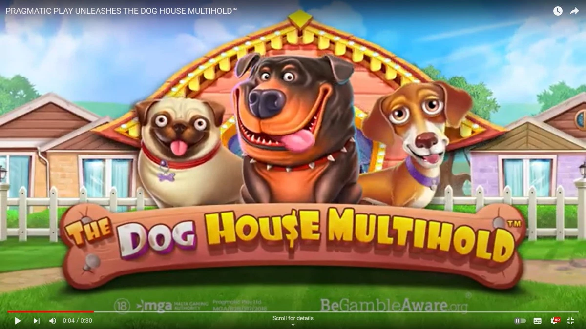 Pragmatic Play has hit the roof via its latest slot title, The Dog House MultiHold, that sees canines rule the reels.