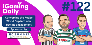 Ep 122: Converting the Rugby World Cup into new betting engagement