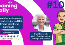 UK gambling white paper, sports advertising and Hall of Fame with Brigid Simmonds