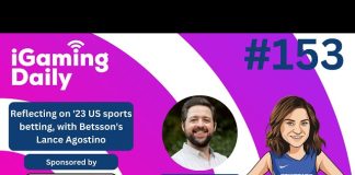 Ep 153: Reflecting on ’23 US sports betting, with Betsson’s Lance Agostino