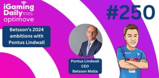 Ep 250: Betsson’s 2024 ambitions with Pontus Lindwall