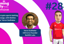 Ep 284: A new crypto sports betting exchange, with BetDEX Labs’ Varun Sudhakar IGD thumbnail featuring Varun Sundhakar and Viktor Kayed