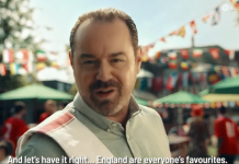 Paddy Power and Danny Dyer celebrate England being “Europe’s favourites” in new Advert Screenshot of advert featuring Danny Dyer