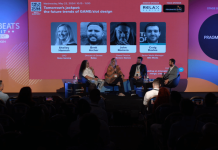 AI could stifle slot game innovation Screenshot of the panel. Screen has the picture of the four guests and their names and titles