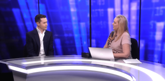 Scaleable operators “big winners” from greater taxation and regulation in the US Screenshot of interview on Ausbiz. It features Tom Waterhouse and the Ausbiz host