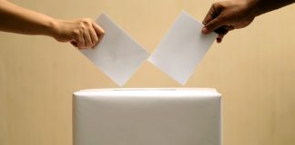 Hear me out: Election betting should be legal Close up of ballots being put in election box