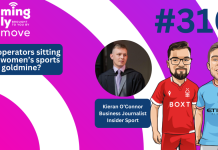 Ep 310: Are operators sitting on a women’s sports goldmine? iGaming Daily thumbnail featuring Ted Orme-Claye, Kieran O'Connor and Callum Williams