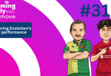 Ep 311: Exploring Evolution’s Q2 performance iGaming Daily thumbnail featuring James Ross and Danny Lee