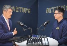 Baseball bettors can hit a home run by analysing the weather Screenshot from interview. Features John Leekley on the left and jesse Learmonth on the right