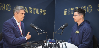 Baseball bettors can hit a home run by analysing the weather Screenshot from interview. Features John Leekley on the left and jesse Learmonth on the right