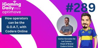 Ep 289: How operators can be the G.O.A.T, with Codere Online