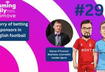 Ep 295: A flurry of betting sponsors in English football