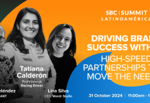 SBC Summit Latinoamérica: Racing Star Tatiana Calderón to Headline a Keynote Panel LatAm banner