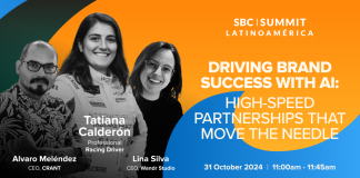SBC Summit Latinoamérica: Racing Star Tatiana Calderón to Headline a Keynote Panel LatAm banner