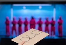 Light & Wonder premiere Squid Game slot at Yaamava’ Resort & Casino Squid games logo and players