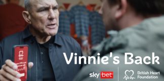 Vinnie Jones and Sky Bet call on football fans to “stand up” and learn CPR