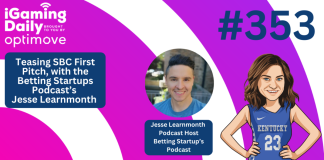 Ep 353: Teasing SBC First Pitch, with Betting Startups Jesse Learmonth iGaming Daily thumbnail