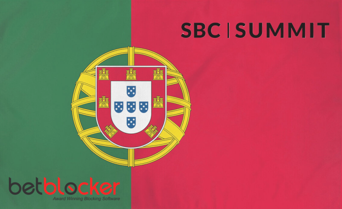 BetBlocker logo on Portuguese flag