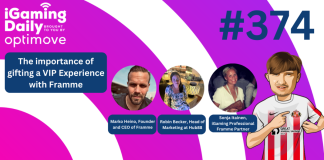 Ep 374: The importance of gifting a VIP experience with Framme iGaming Daily thumbnail