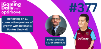 Ep 377: Reflecting on 11 consecutive quarters of growth with Betsson’s Pontus Lindwall iGaming Daily thumbnail