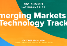 SBC Summit Latinoamérica: Innovating the Industry with a Spotlight on Emerging Markets & Technology SBC Summit Latinamerica banner