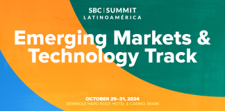 SBC Summit Latinoamérica: Innovating the Industry with a Spotlight on Emerging Markets & Technology SBC Summit Latinamerica banner