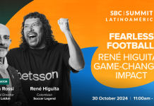 SBC Summit Latinoamérica: Original ‘Sweeper Keeper’ René Higuita to Keynote SBC Summit banner