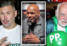 Tony Bellew and Paddy Power ejected from Paul vs Tyson press conference