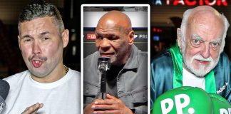 Tony Bellew and Paddy Power ejected from Paul vs Tyson press conference