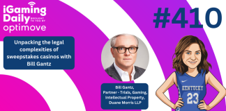 Ep 410: Unpacking the legal complexities of sweepstakes casinos with Bill Gantz iGaming Daily thumbnail