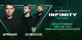 SBC Summit Rio to welcome EDM legend Afrojack as INFINITY headliner, supported by Brazil’s Dubdogz SBC Summit Rio banner