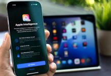 Apple suspends misleading AI news alerts following backlash Apple Intelligence logo on phone in front of laptop