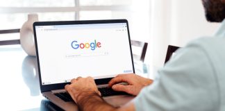 Google Labs’ latest innovation turns your scrolling into an AI podcast Person sat typing on google's search engine